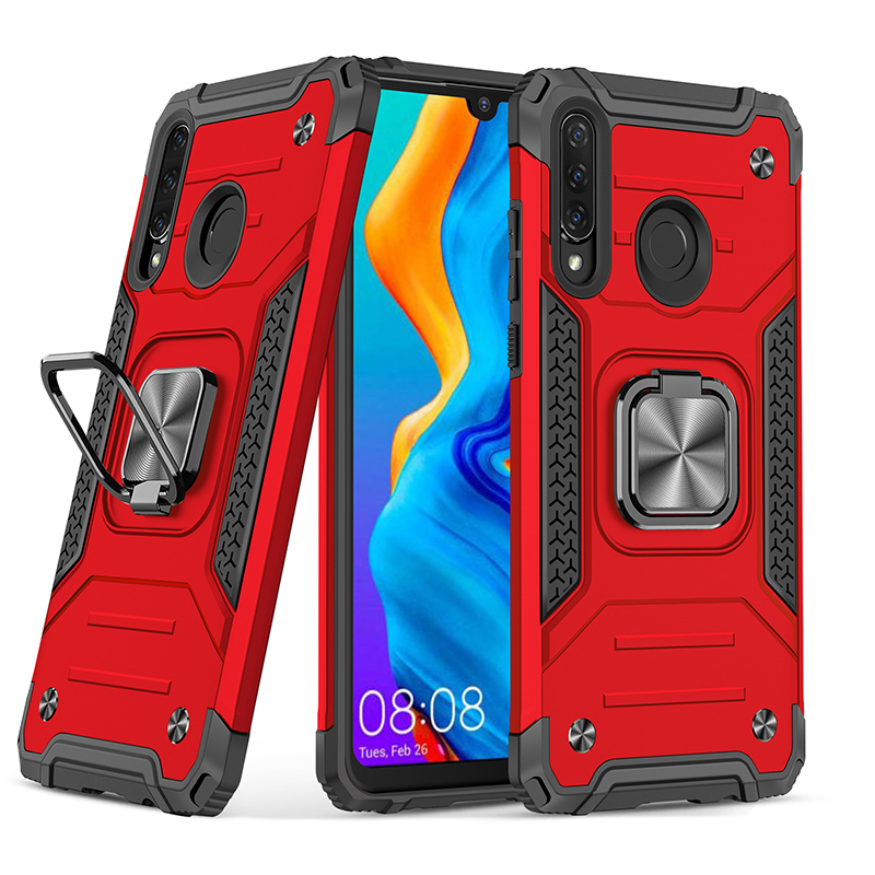 фото Противоударный чехол legion case для huawei p30 lite/honor 20s/20 lite (красный) black panther