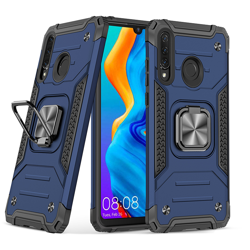 фото Противоударный чехол legion case для huawei p30 lite/honor 20s/20 lite (синий) black panther