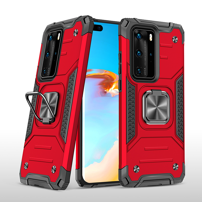 

Противоударный чехол Legion Case для Huawei P40 Pro/P40 Pro+ (серебряный), Серебристый