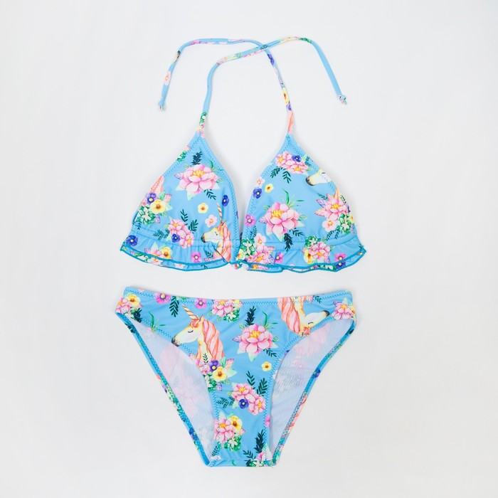 

Купальник раздельный детский RUBI Р00016555, голубой, 122