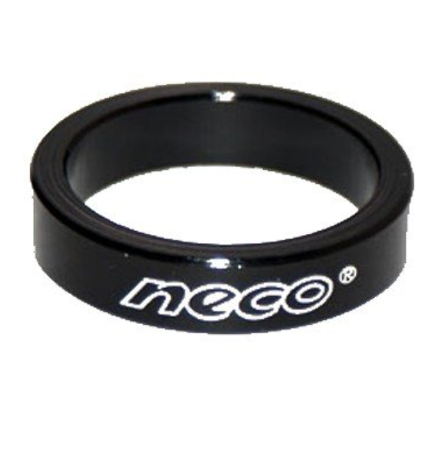 фото Кольцо проставочное neco as3605, 1-1\8, 5 мм, чёрный