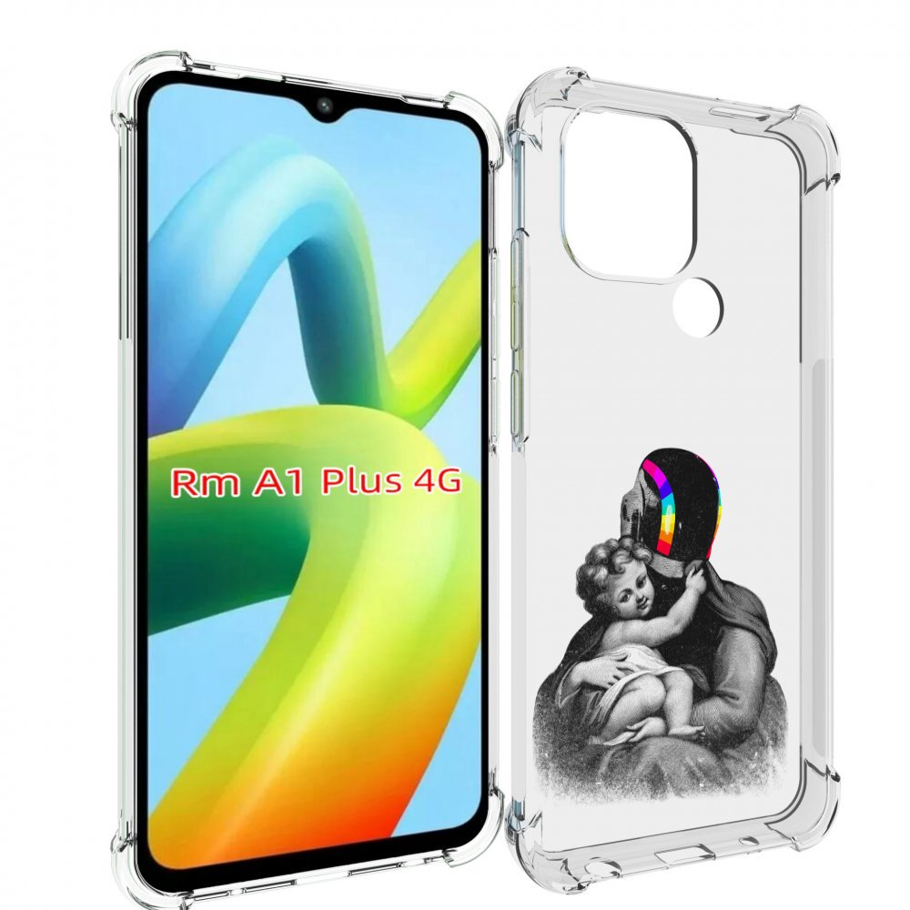 

Чехол MyPads защитник в шлеме для Xiaomi Redmi A1 Plus +, Прозрачный, Tocco
