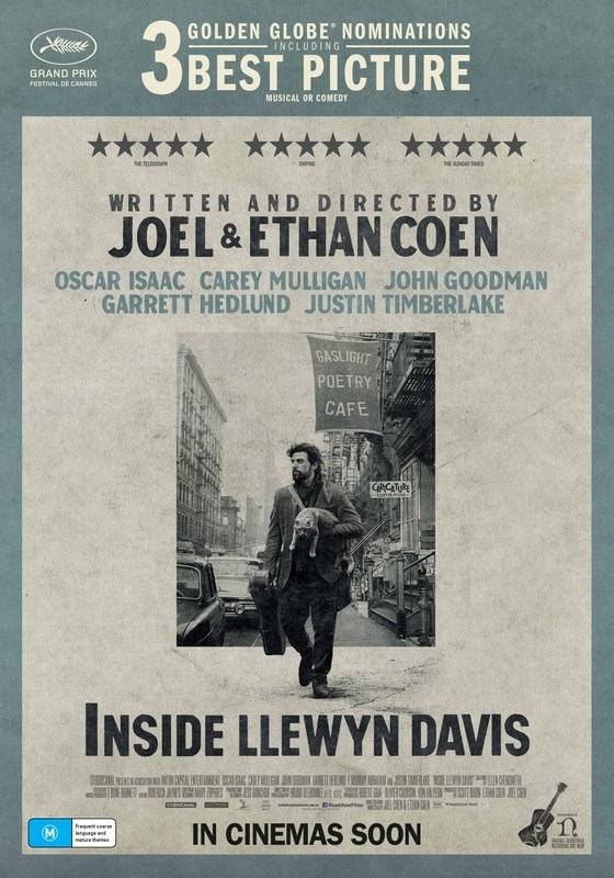 

Постер к фильму "Внутри Льюина Дэвиса" (Inside Llewyn Davis) A4