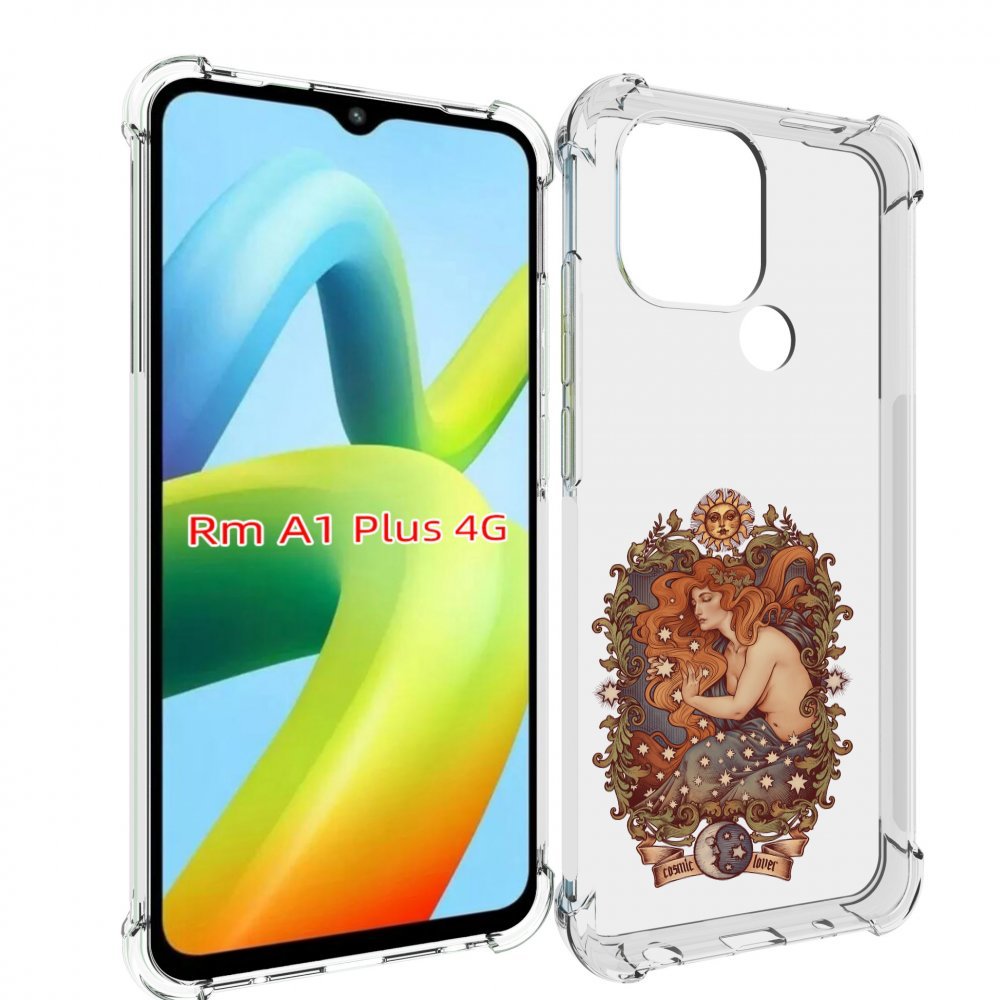 

Чехол MyPads звездная девушка абстракция для Xiaomi Redmi A1 Plus +, Прозрачный, Tocco