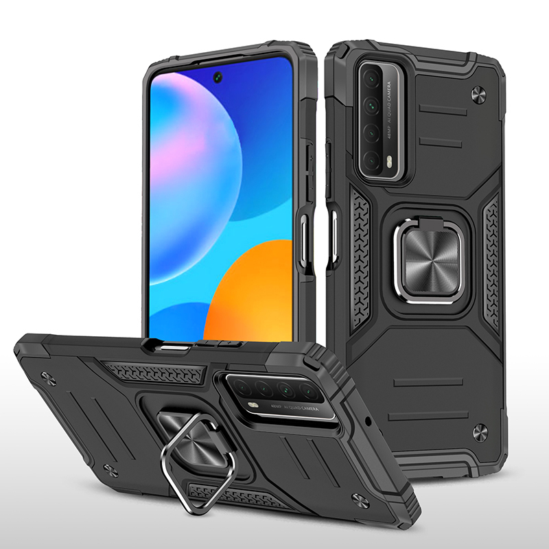 фото Противоударный чехол legion case для huawei p smart 2021 (черный) black panther