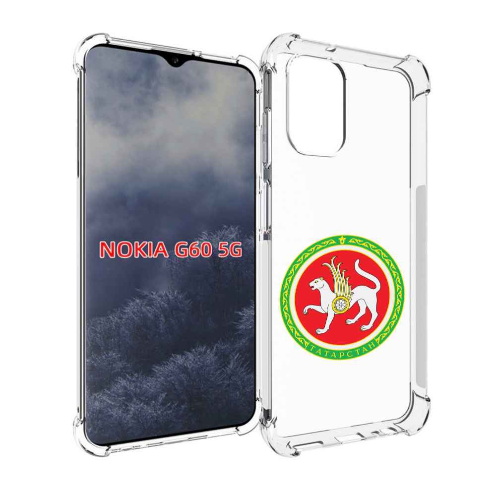 

Чехол MyPads герб-татарстан-казань для Nokia G60 5G, Прозрачный, Tocco