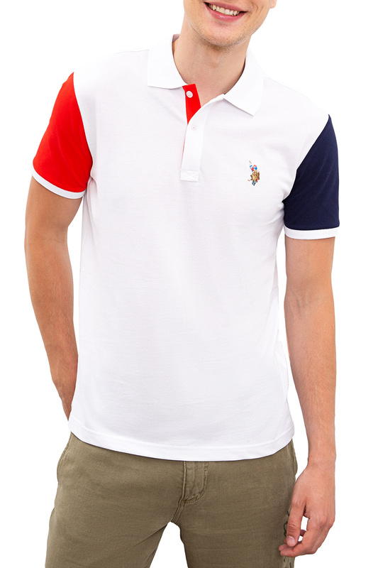 

Футболка-поло мужская G081GL0110WAYLON U.S. POLO Assn. белая S, G081GL0110WAYLON