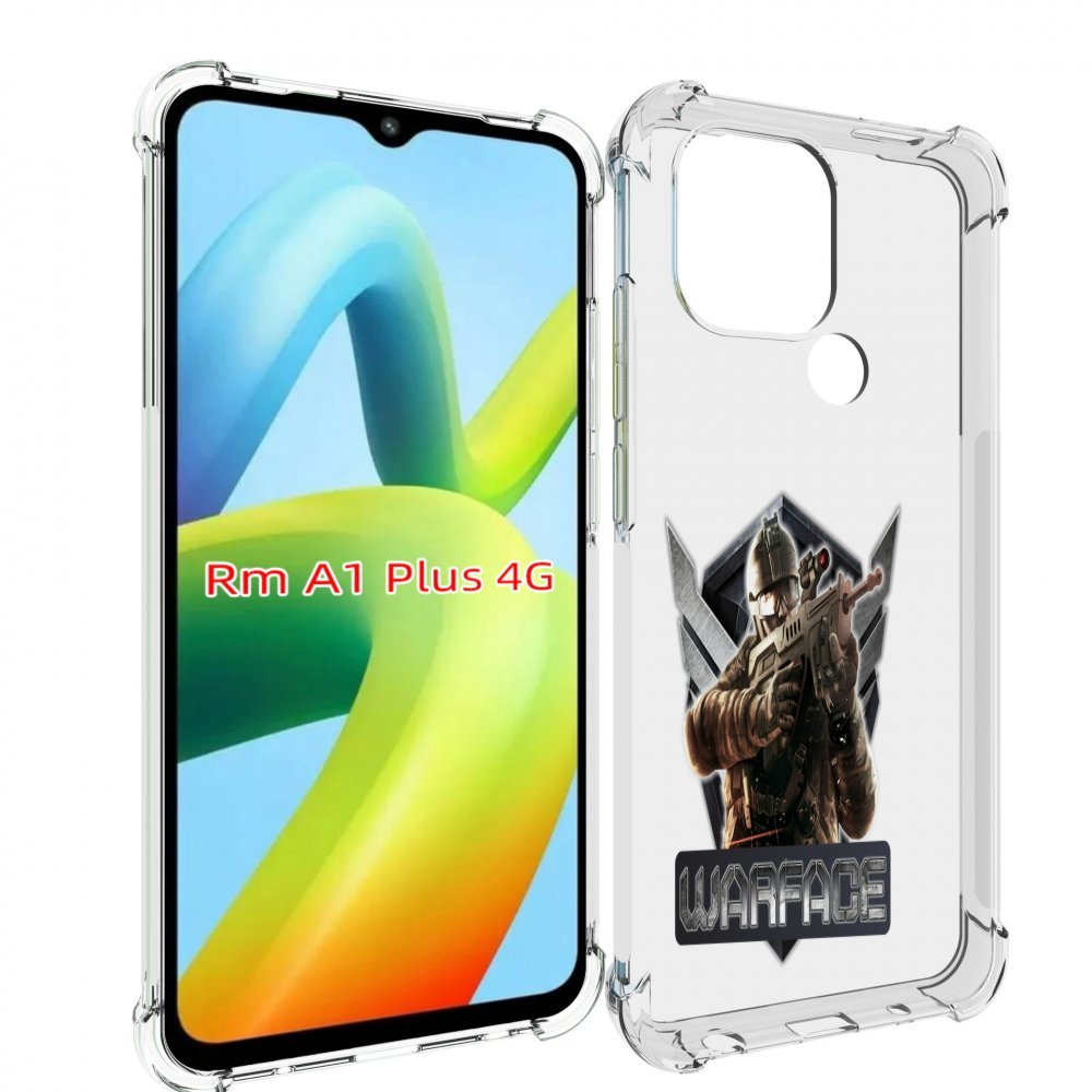 

Чехол MyPads игра про войну для Xiaomi Redmi A1 Plus +, Прозрачный, Tocco