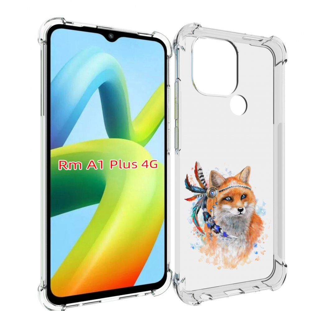 

Чехол MyPads инду лиса для Xiaomi Redmi A1 Plus +, Прозрачный, Tocco