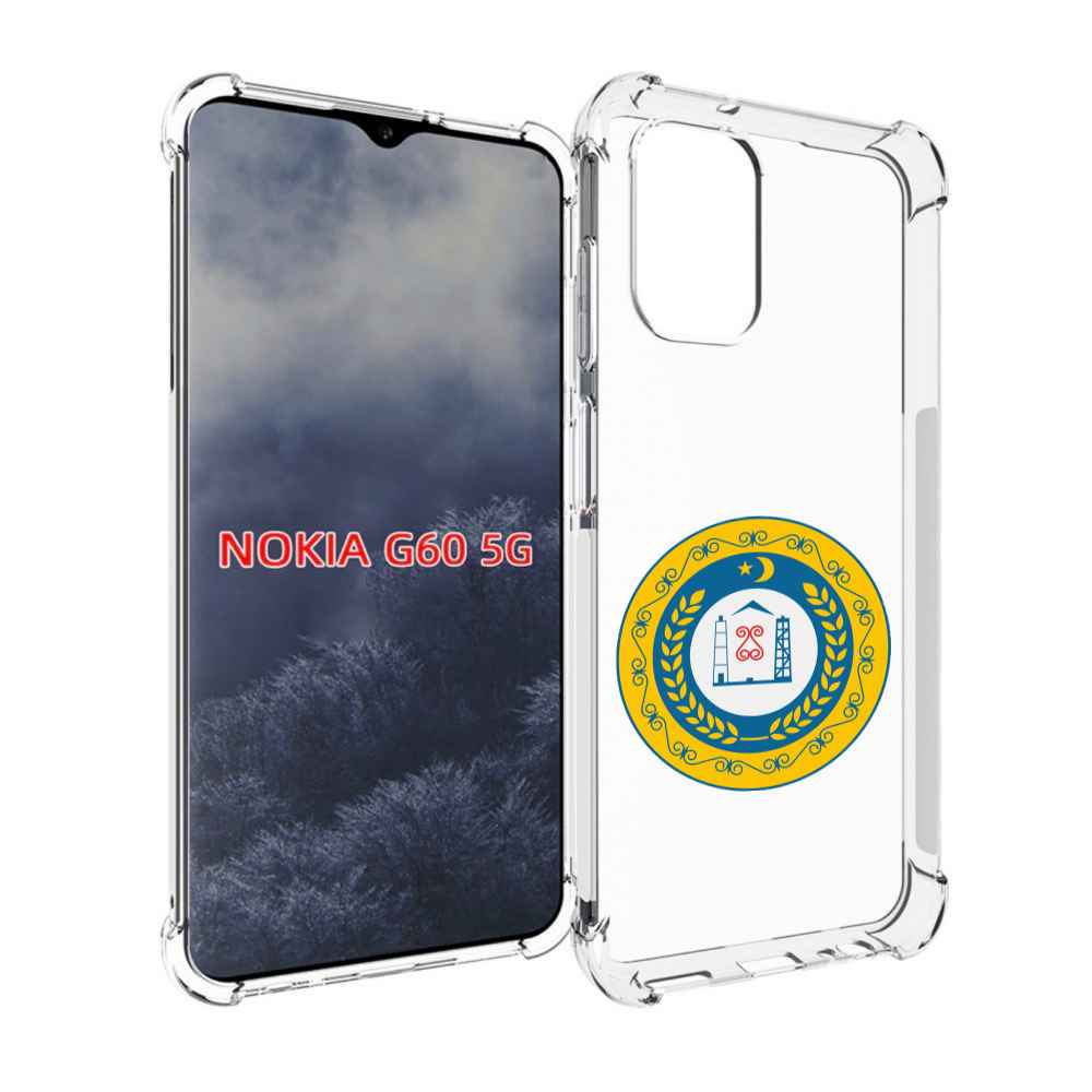 

Чехол MyPads герб-чечня для Nokia G60 5G, Прозрачный, Tocco