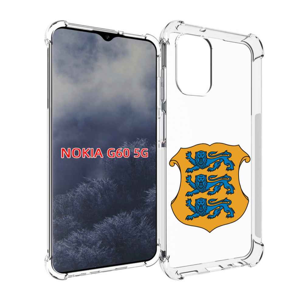 

Чехол MyPads герб-эстонии для Nokia G60 5G, Прозрачный, Tocco