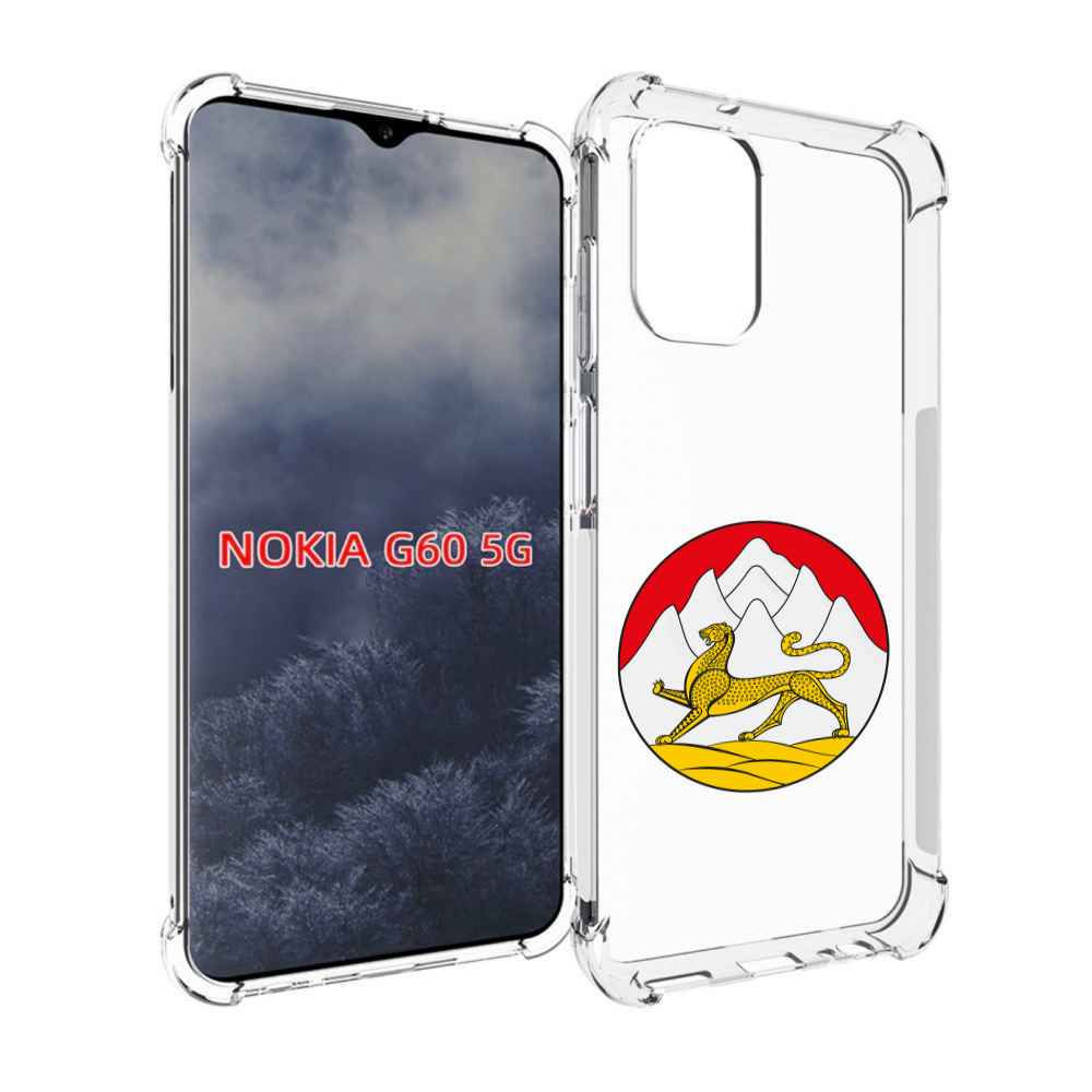 

Чехол MyPads герб-южнои-осетии для Nokia G60 5G, Прозрачный, Tocco