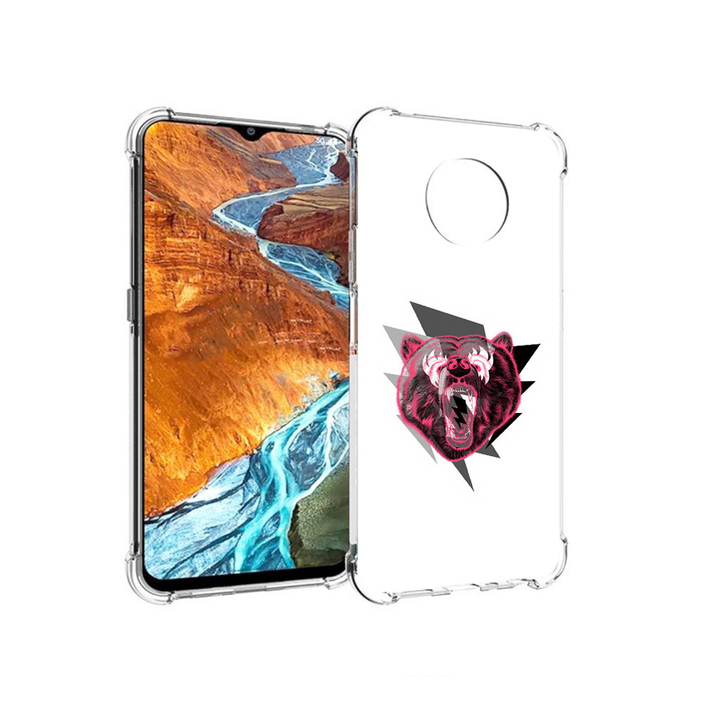 

Чехол MyPads Tocco для Nokia G300 грозовой медведь (PT224563.108.301), Прозрачный, Tocco