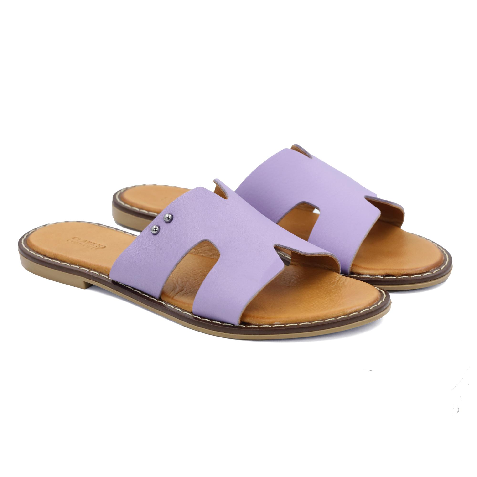 

Сабо женские Clarks 22203117 фиолетовые 41 EU, Фиолетовый, 22203117