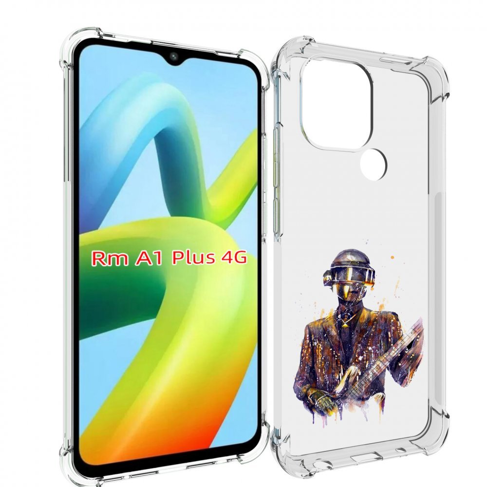 

Чехол MyPads космо-гитарист для Xiaomi Redmi A1 Plus +, Прозрачный, Tocco