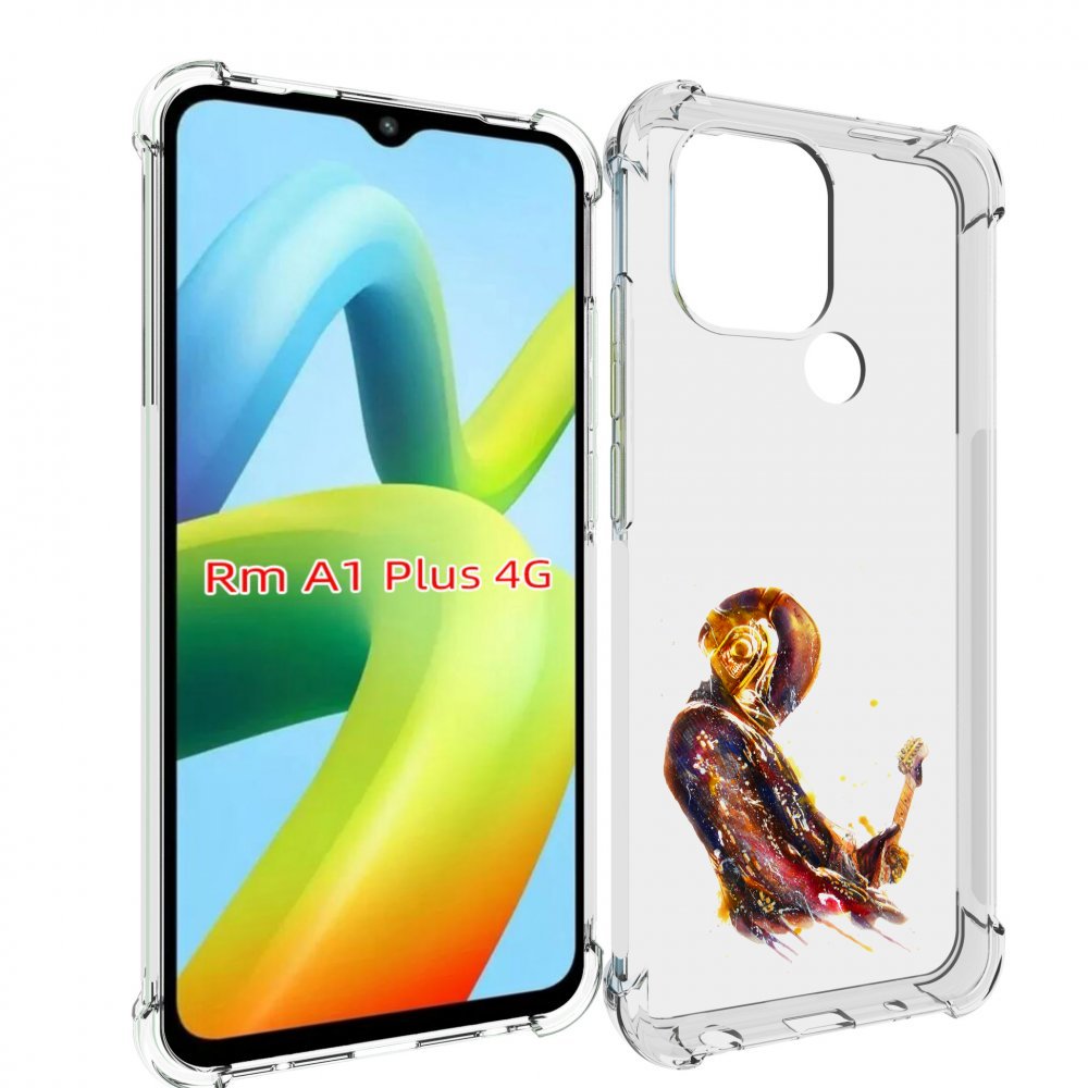 

Чехол MyPads космо-музыкант для Xiaomi Redmi A1 Plus +, Прозрачный, Tocco