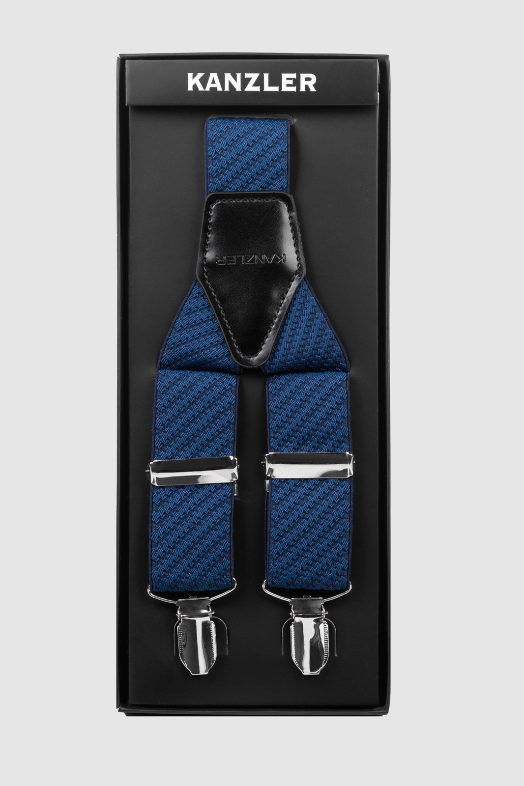

Подтяжки мужские Kanzler 4S-A1KWT-1224-15 темно-синие, Синий, 4S-A1KWT-1224-15