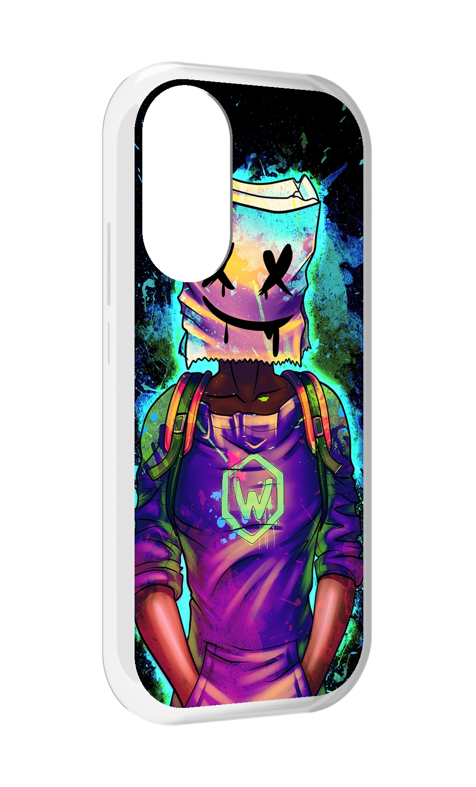 

Чехол MyPads маршмеллоу-глитч для Honor X7, Прозрачный, Tocco