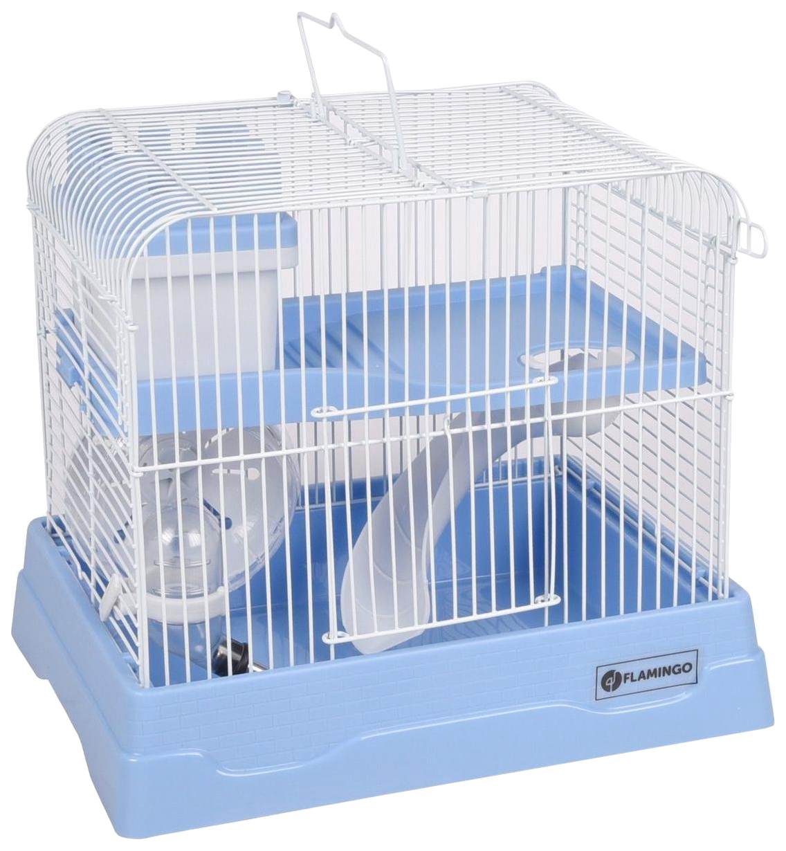 

Клетка для хомяков Flamingo DINKY, голубая, 30х23х26 см