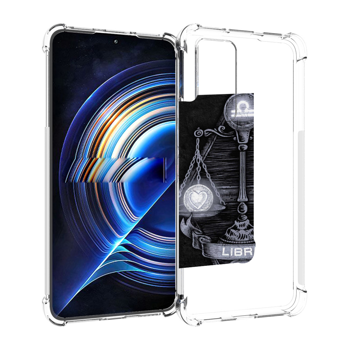 

Чехол MyPads знак зодиака весы 2 для Tecno Camon 19 Neo, Прозрачный, Tocco