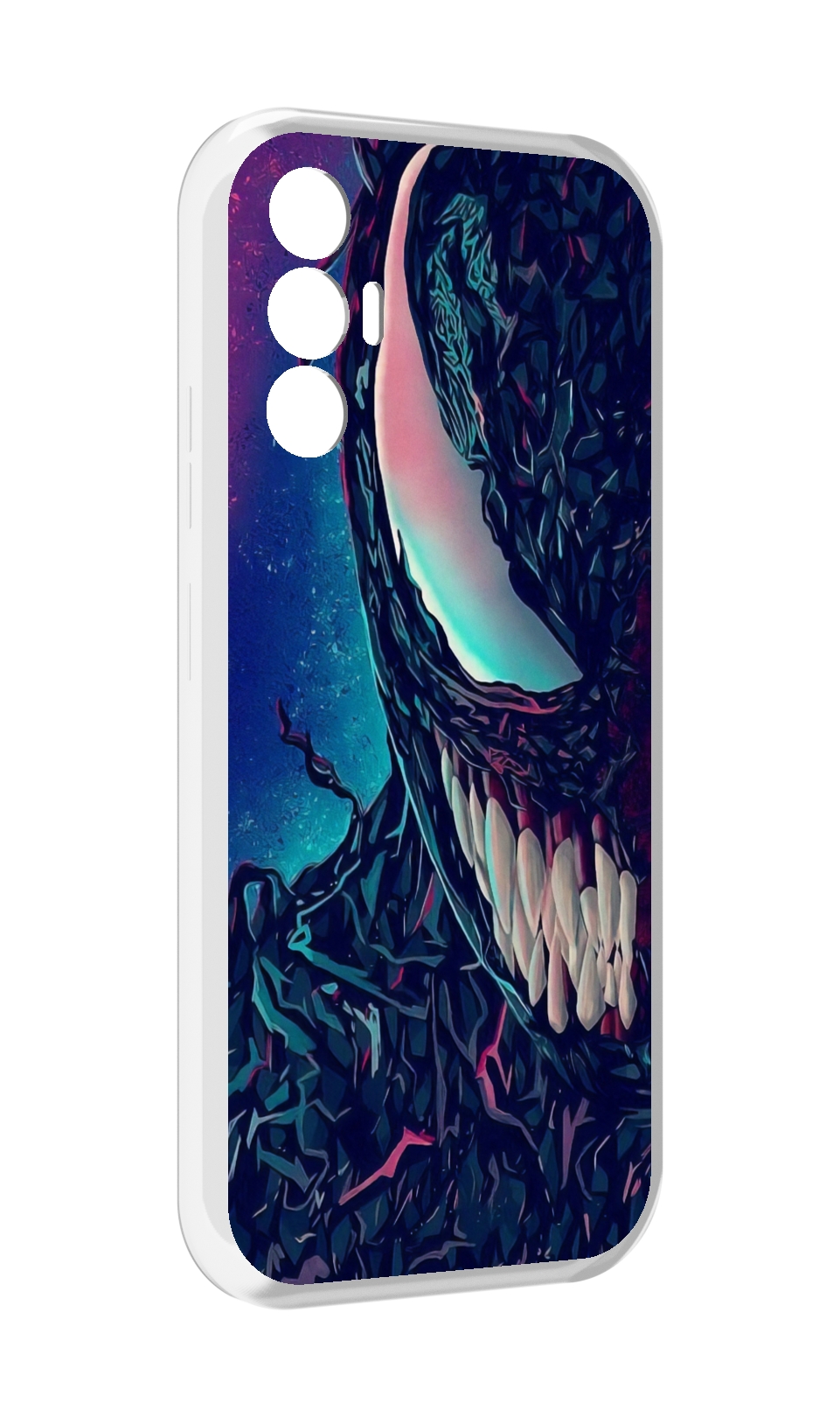 

Чехол MyPads полу веном для Tecno Pova 3, Прозрачный, Tocco