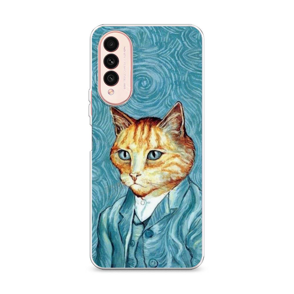 

Чехол Awog на Wiko T50 "Кот Ван Гог", Разноцветный