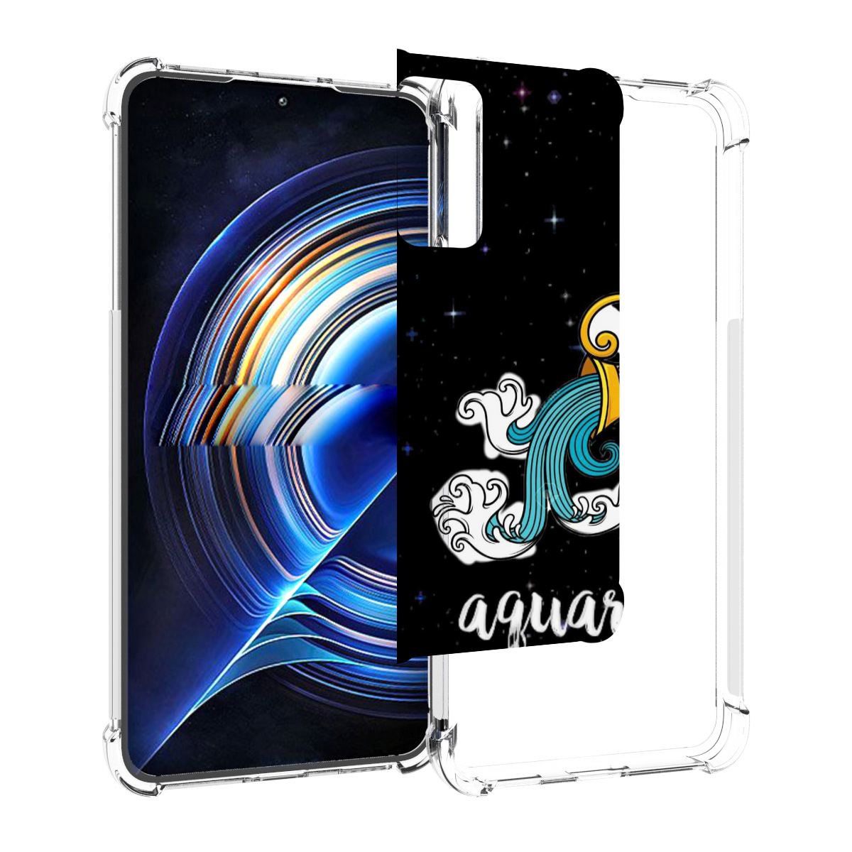 

Чехол MyPads знак зодиака водолеи 2 для Tecno Camon 19 Neo, Прозрачный, Tocco