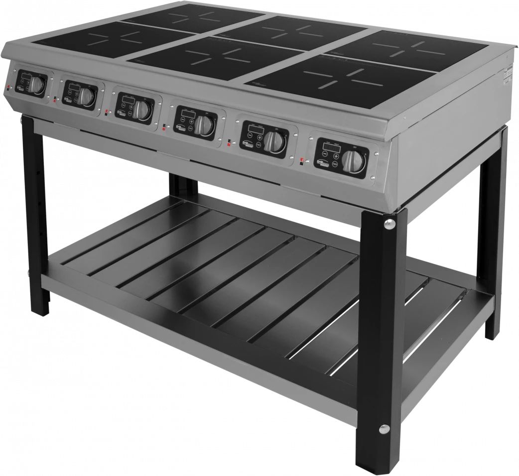 

Электрическая плита Grill Master Ф6ИП/800 серебристый, Ф6ИП/800