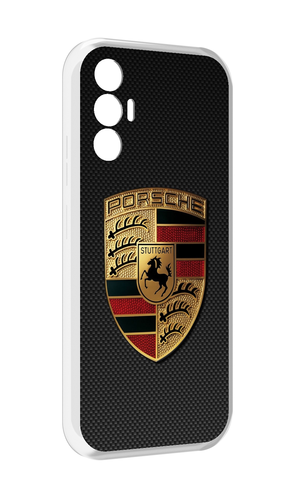 

Чехол Mypads Porsche 1 Для Tecno Pova 3, Прозрачный, Tocco