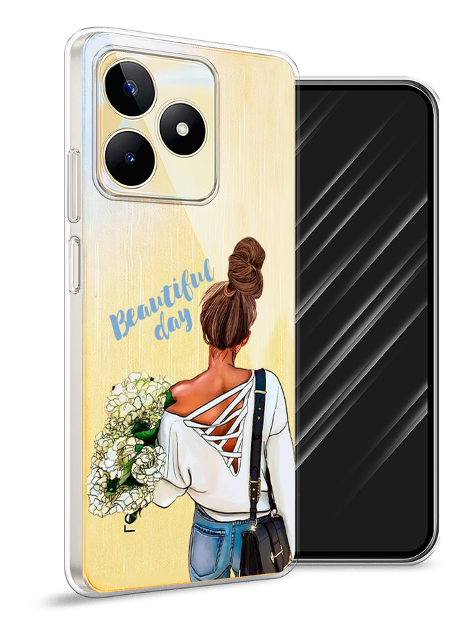 

Чехол Awog на Realme C53 "Beautiful day vector", Коричневый;белый;зеленый, 2514650-6