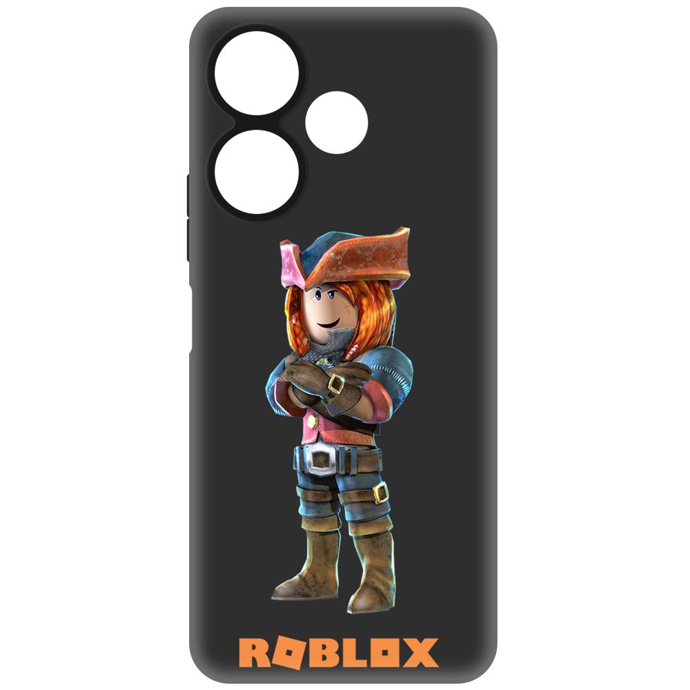 

Чехол-накладка Krutoff Soft Case Roblox-Эзебель для Xiaomi Poco M6 4G черный