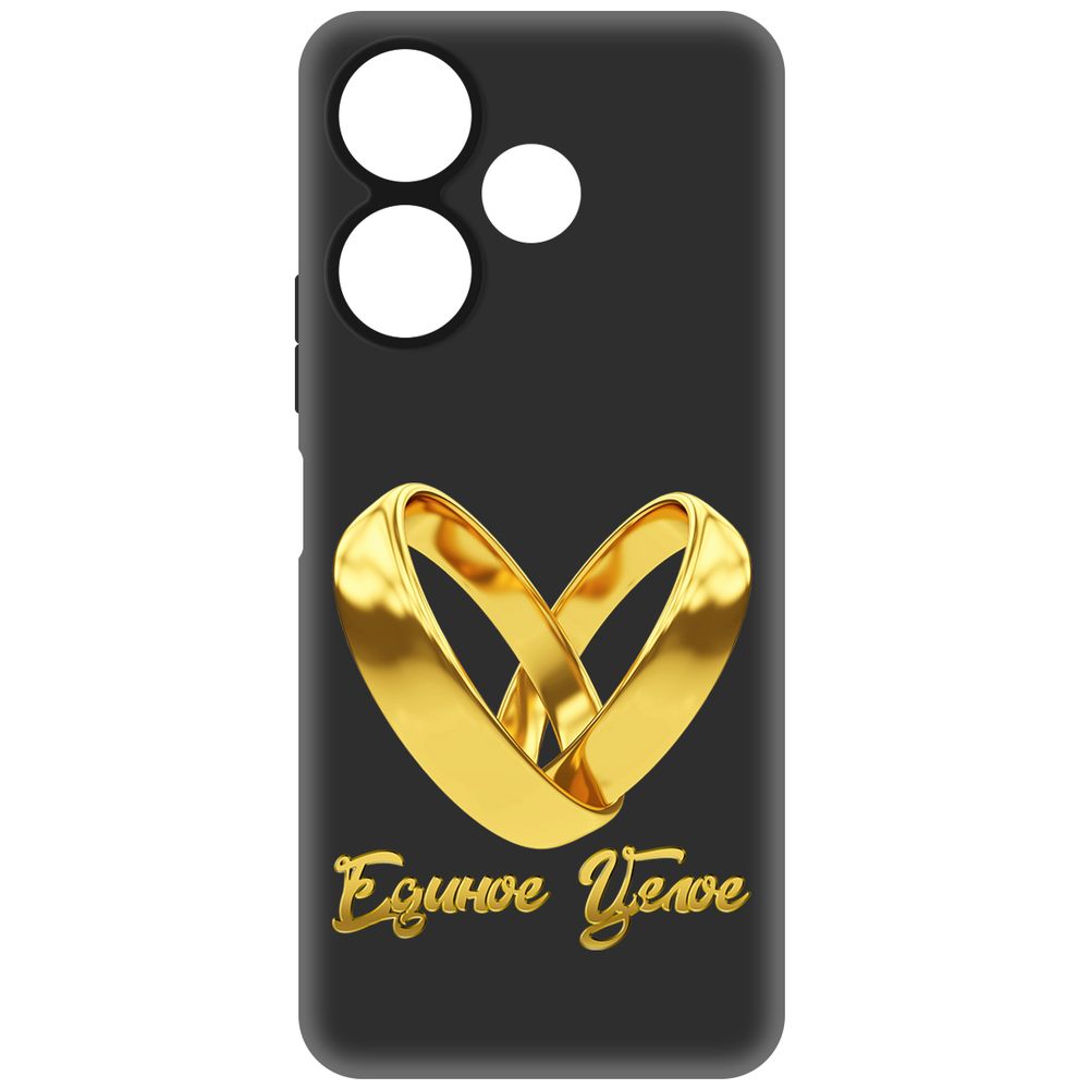 

Чехол-накладка Krutoff Soft Case Единое целое для Xiaomi Poco M6 4G черный