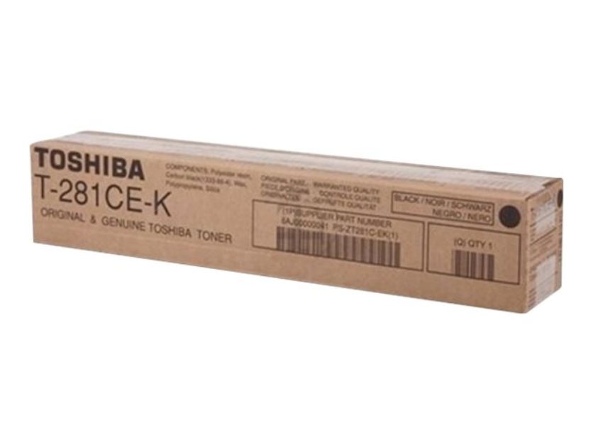 

Картридж для лазерного принтера Toshiba T-281C-EK 6AJ00000041, Black, оригинал, Черный