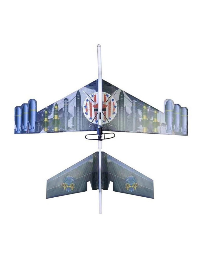 фото Сборный самолет-истребитель с автономным мотором синий 5923557 nobrand