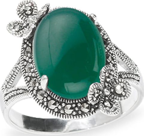 

Кольцо из серебра с марказитом р. 20 ЮК Марказит HR985хри, HR985хри