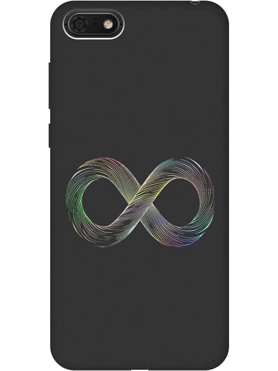 

Силиконовый чехол на Honor 7A / 7S / Huawei Y5 (2018) / Y5 Prime (2018) с принтом 845974, Черный;серебристый, 717872961