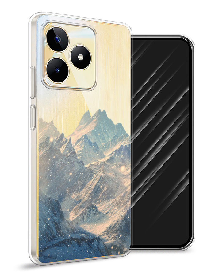 

Чехол Awog на Realme C53 "Горы арт 2", Серый, 2514650-10