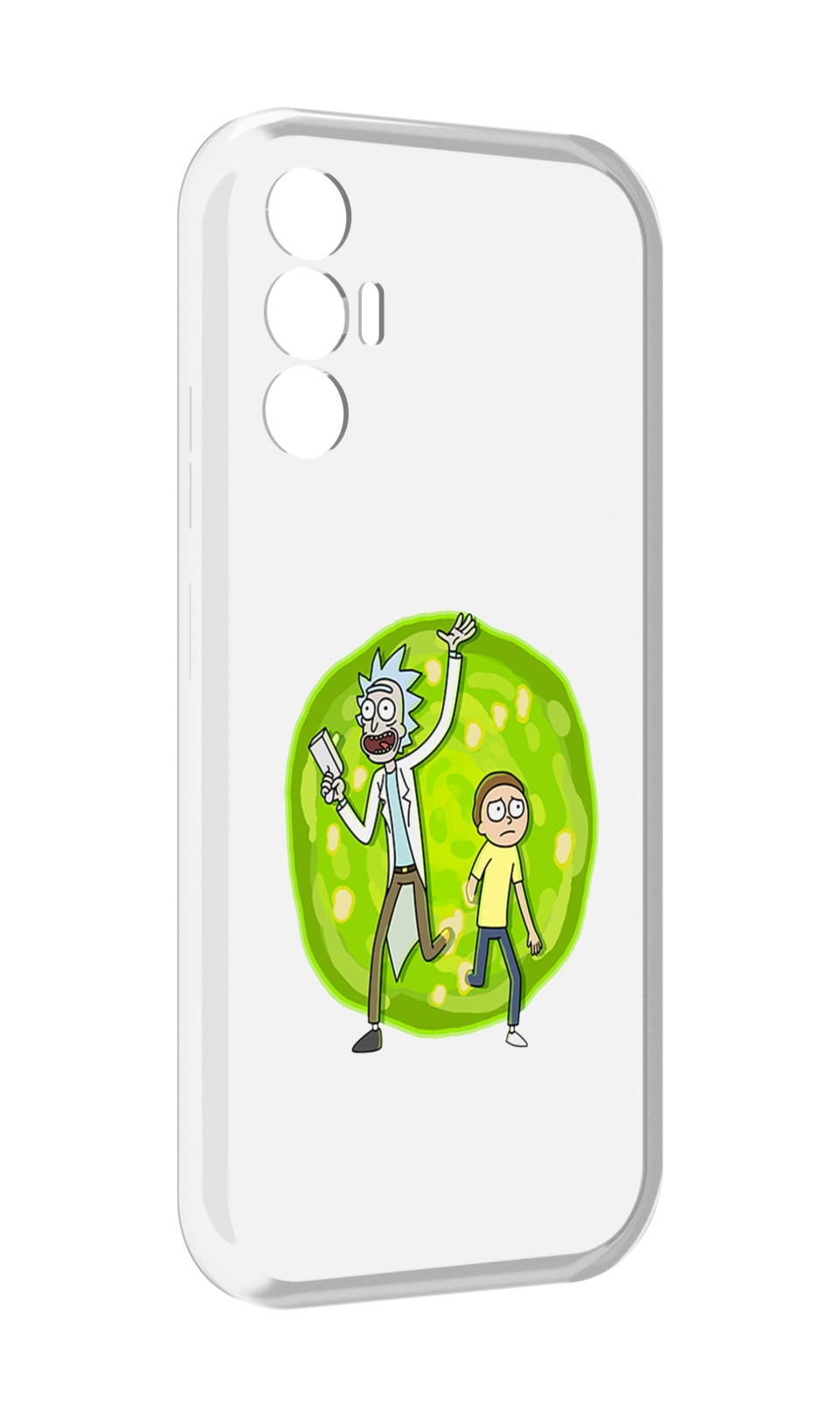 

Чехол MyPads рик-и-морти-в-кружке для Tecno Pova 3, Прозрачный, Tocco