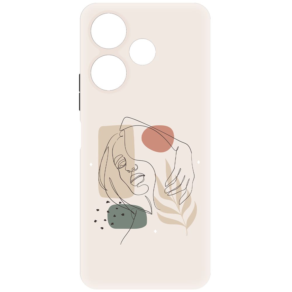 

Чехол-накладка Krutoff Soft Case Грациозность для Xiaomi Poco M6 4G черный