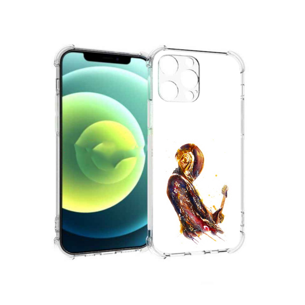 

Чехол MyPads Tocco для Apple iPhone 13 Pro космо-музыкант (PT163086.612.393), Прозрачный, Tocco