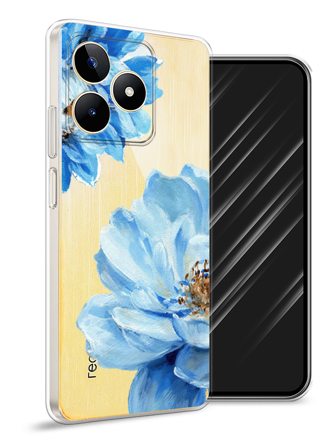 

Чехол Awog на Realme C53 "Голубые клематисы", Голубой, 2514650-8