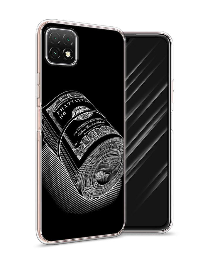

Чехол Awog на Wiko T3 "Кубышка денег", Белый;черный