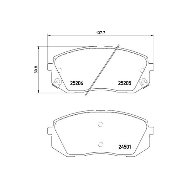 

Колодки KIA SPORTAGE (QL),OPTIMA,Soul II (PS)/HYUNDAI Sonata VII (LF),I40,Tucson Mando MPK