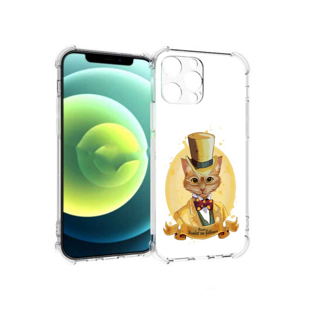 

Чехол MyPads Tocco для Apple iPhone 13 Pro кот юрист (PT163086.612.401), Прозрачный, Tocco