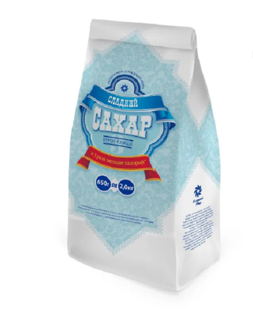 Подсластитель Компания Сладкий мир Сладкий сахар белый, 650 г