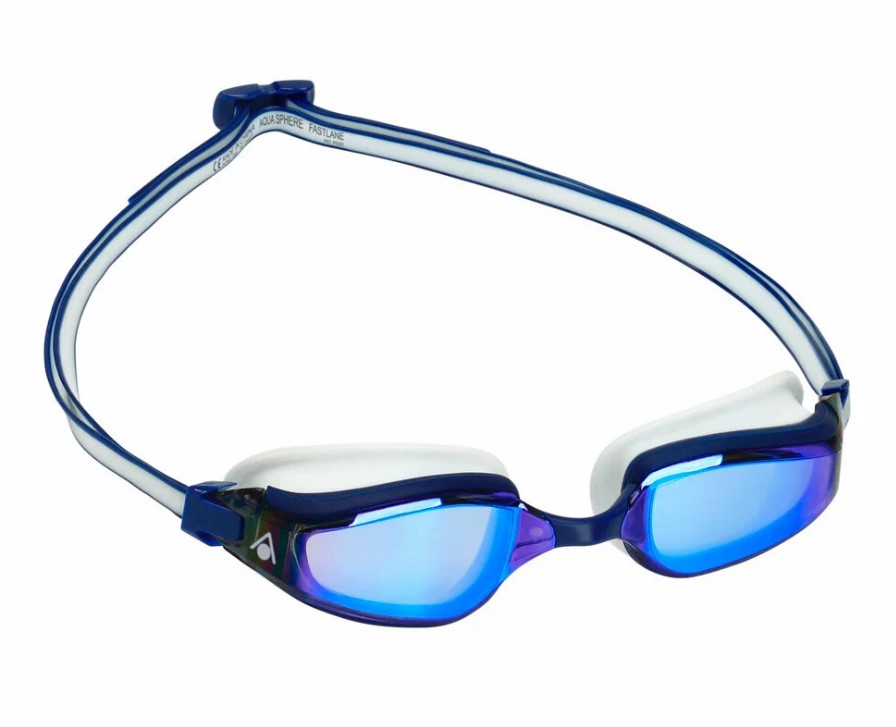 Очки для плавания Aqua Sphere Fastlane blue/white
