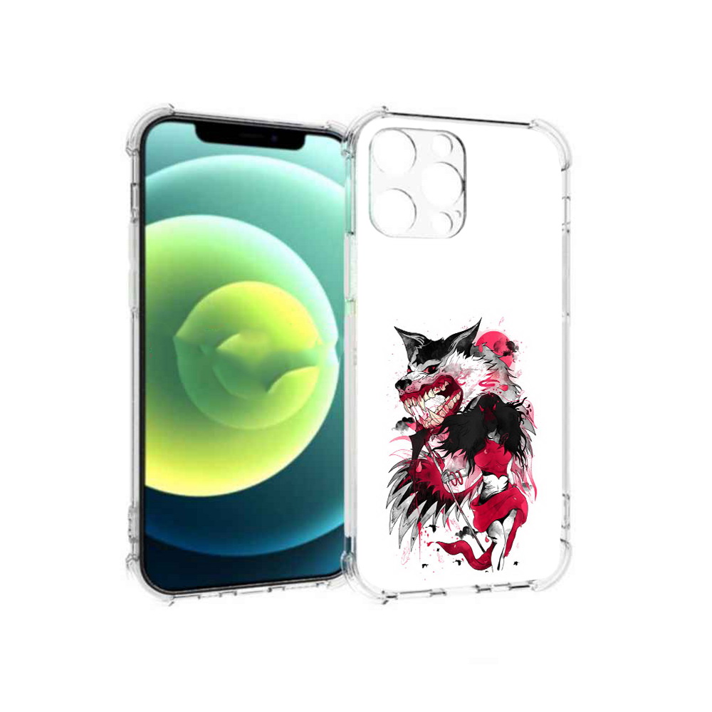 

Чехол MyPads Tocco для Apple iPhone 13 Pro красная шапочка (PT163086.612.410), Прозрачный, Tocco