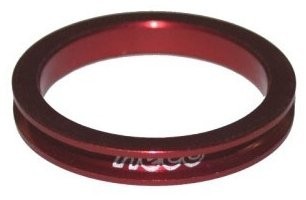 фото Кольцо проставочное neco, 1-1/8х5 мм, алюминий, красный
