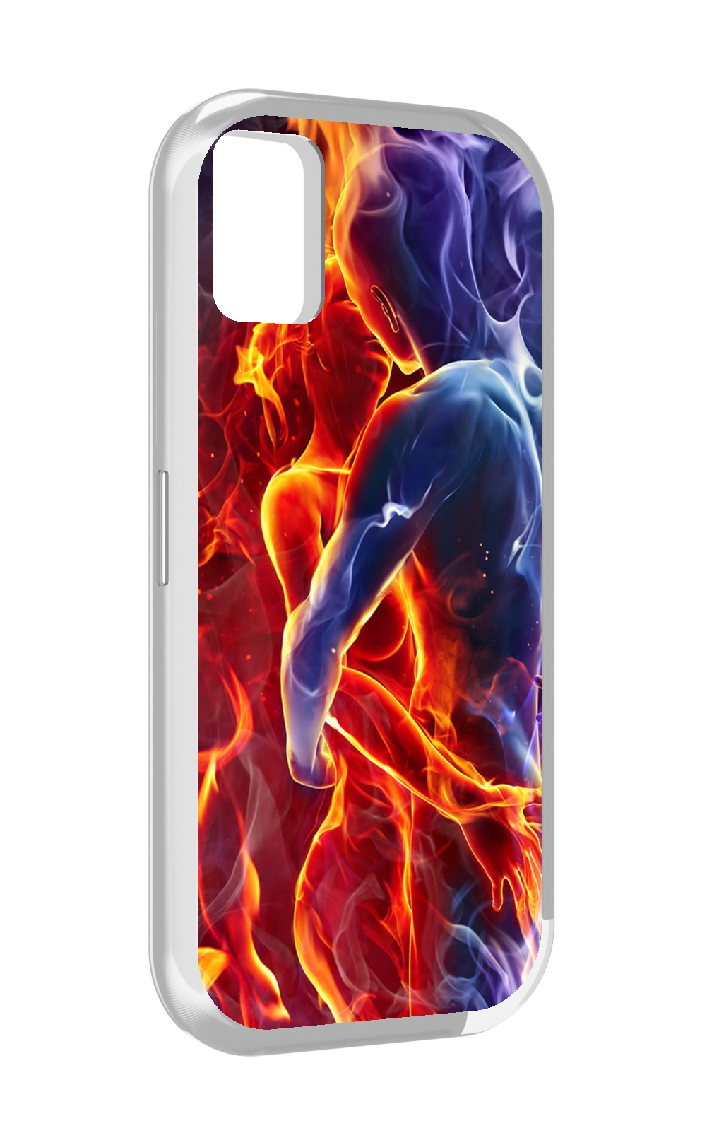 

Чехол MyPads Огонь-вода для UMIDIGI A11, Прозрачный, Tocco