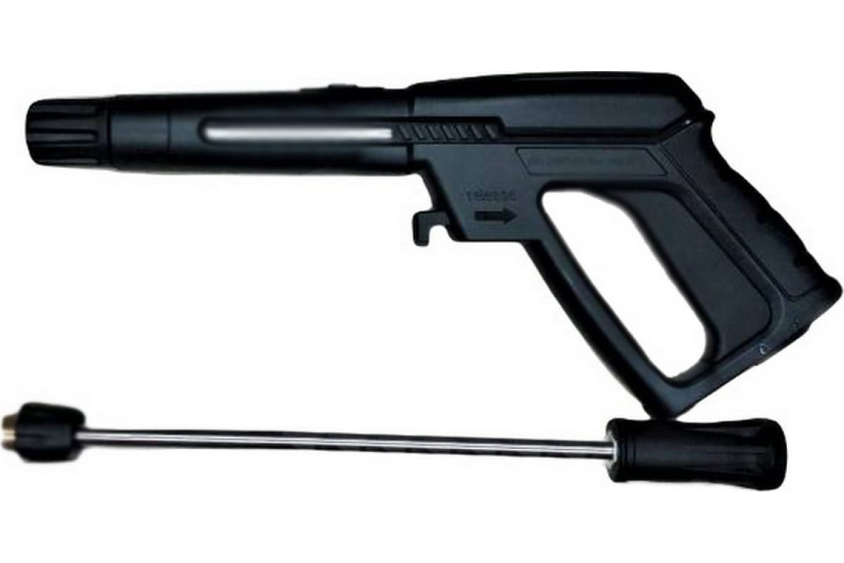 Пистолет пластиковый для мойки с металлическим резьбовым соединением Кратон G70, арт. 3 20
